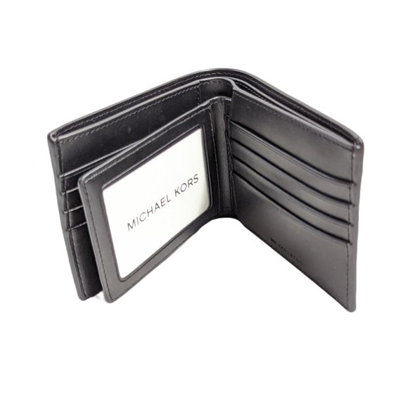 Michael Kors Cooper Billfold with Passcase Leather NWOB $178 - Picture 3 of 6